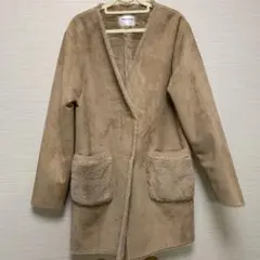 OLIVE des OLIVE ベージュムートンコート