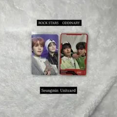 StrayKids Seungmin Unitcard チャンビン アイエン