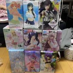 最新プライズ　フィギュア　まとめ売り　美少女フィギュア　まとめ売り　9体