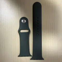 Apple Watch シリコンバンド ダークグレー 45mm M/L