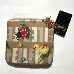 フェイラー ハイジ　ナイロンポーチ ベージュ