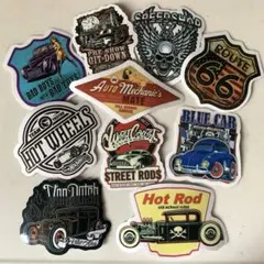 ステッカー10枚　Hot Rod