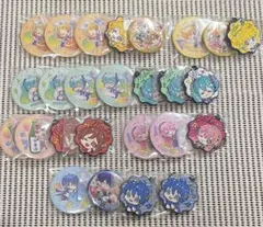 缶バッジ　キーホルダー　セット