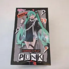新品未開封　初音ミク ファッションフィギュア パンク 01　かわいい