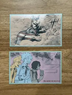 ヒロアカ 原画展 メモリアルコレクション 2枚セット