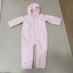 GAP フード付きジャンプスーツ 12-18ヶ月 ピンク