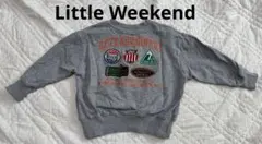 しまむら　LITTLE WEEKEND リトルウィークエンド　トレーナー