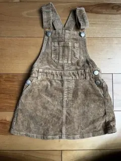 グローバルワーク　コーデュロイ ジャンバースカート