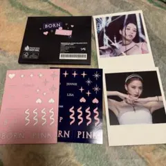 blackpink デビュー ポストカード 黒 ポップアップ ジス - メルカリ