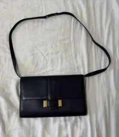 BALLY ブラック ショルダーバッグ