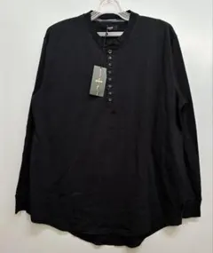 未使用品♪ glamb グラム　長袖ヘンリーネックTシャツ　ロンT Lサイズ