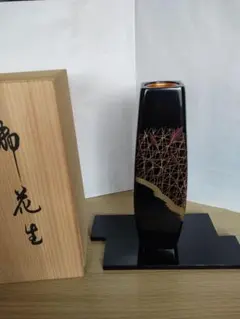 輪島塗の花器、漆芸家 舟掛研二 曙 昇陽松 - メルカリ