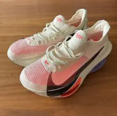 24cm」NIKE エアズーム アルファフライ ネクスト%3 レーシングシューズ