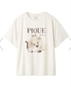 gelato pique サンリオハウス ワンポイントTシャツ キティ ネイビー