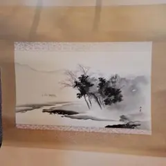 池内璋美、【里】、希少な大判額装用画集より、美品、日本人画家、新品額装付 池内璋美、【佇まい】、希少な額装用画集より、状態良好、新品額装付