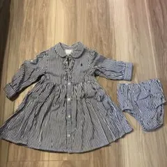 Ralph Lauren ストライプ ワンピース 12M