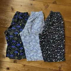 UNIQLO ユニクロ　ハーフパンツ　ステテコ　ポケモン柄　キッズ　3枚セット