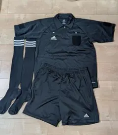 アディダス レフェリージャージー審判服上下Mサイズ　ソックスつき