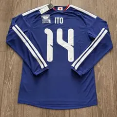 新品 アディダス 日本代表 26 伊東純也 長袖 オーセンティック ユニフォームのサムネイル