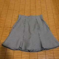 SNIDEL ギンガムチェック柄 プリーツスカート ミニ丈