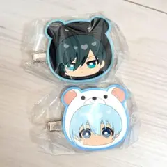 ブルーロック　アニマルヘアクリップ　2点セット