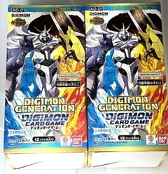 新品未開封】デジモン アドバンスブースター 【AD-01】 2BOX - メルカリ