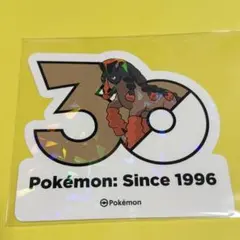 ポケモン　バンバドロ　30周年　韓国　ステッカーのサムネイル