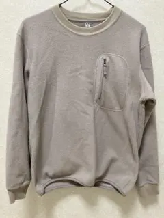 UNIQLO ベージュ スウェット XS フリース