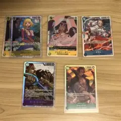 ONEPIECE ワンピースカードゲーム 受け継がれる意志 SR 6枚セット