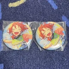 あんスタ　閃耀　缶バッジ　レオ