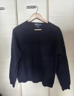 Polo by Ralph Lauren ネイビー Vネックセーター L