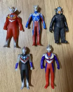 ウルトラマン　ソフビセット