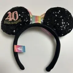 ディズニー　カチューシャ　40周年