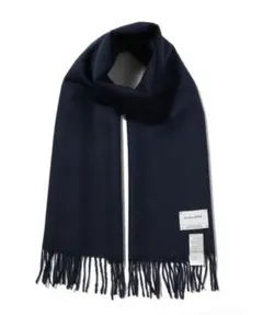 THE INOUE BROTHERS Brushed Scarf ネイビー