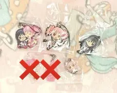 魔法少女まどか☆マギカ ラバーストラップ 缶バッジ セット - メルカリ