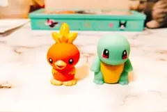 アチャモ ゼニガメ 指人形セット