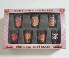 ONE PIECE ショットグラス One Piece Shot Glass Set Japan NEW 7 Types Tony Tony Chopper
