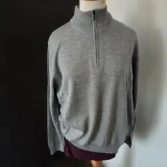 DUOMO MILANO ハイネック カーディガン 毛100％新品タグ付き