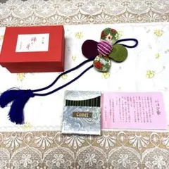 京都。ちりめん の飾り花
