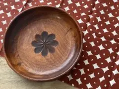木製 菓子器 菓子鉢 渦巻き模様 日本製 - メルカリ