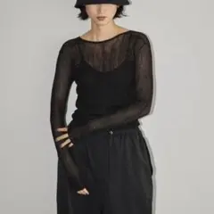 TODAYFUL Slit Sheer Knit スリットシアーニットのサムネイル