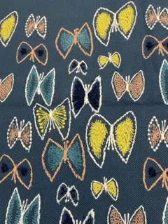 ミナペルホネン sky flower ブルー 約59×36cm はぎれ 3