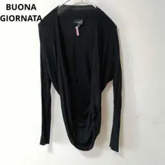 BUONA GIORNATA　レーヨン　ボレロ　ブラック　ロングスリーブのサムネイル