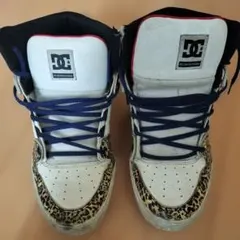 【DC Shoes】ユニバーシティ ミッド ハイカット レオパード柄のサムネイル