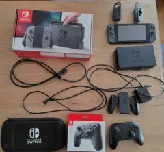 Nintendo Switch本体 中古 プロコン microSDカード他