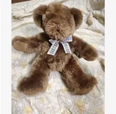 【新品】BURBERRYぬいぐるみ ダークブラウン