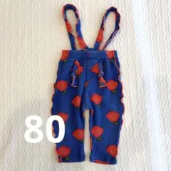 MARKETY'S 総柄ワッフル2wayサロペット　80サイズ