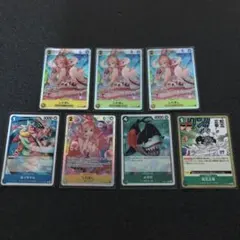 ワンピースカード　人魚族　魚人島　しらほし 等