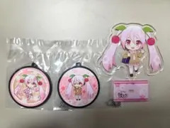 桜ミク アクスタ＋キーホルダー