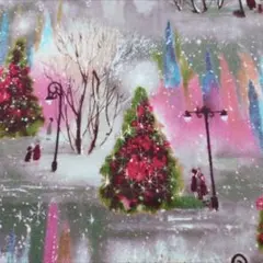 ■ルシアン＊水彩タッチ＊クリスマスコレクション＊レア生地